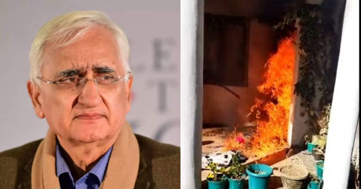 ‘Shouted slogans, threw stones, and set fire’: Muslim ex-FM home attacked in India