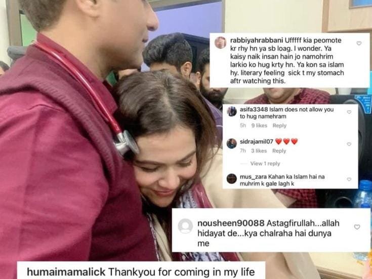 Humaima Malick comes under fire for controversial picture with her doctor