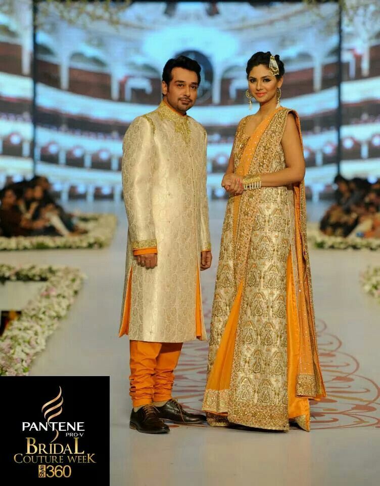 Faisal qureshi & sunita marshal | Pakistan fashion week, Bridal couture  week, Asian bridal wear