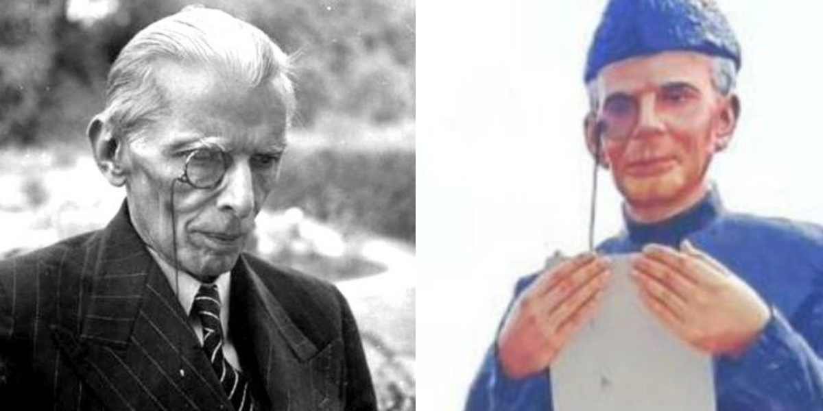 Spectacles stolen from Quaid’s statue