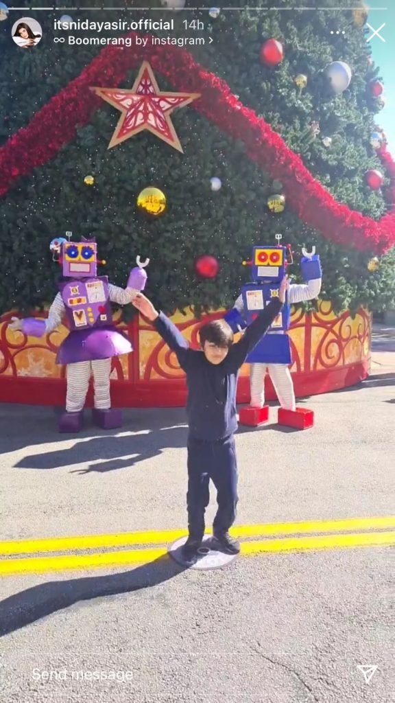 IN PICTURES: Nida Yasir ups her glam game in United States with son Balaj