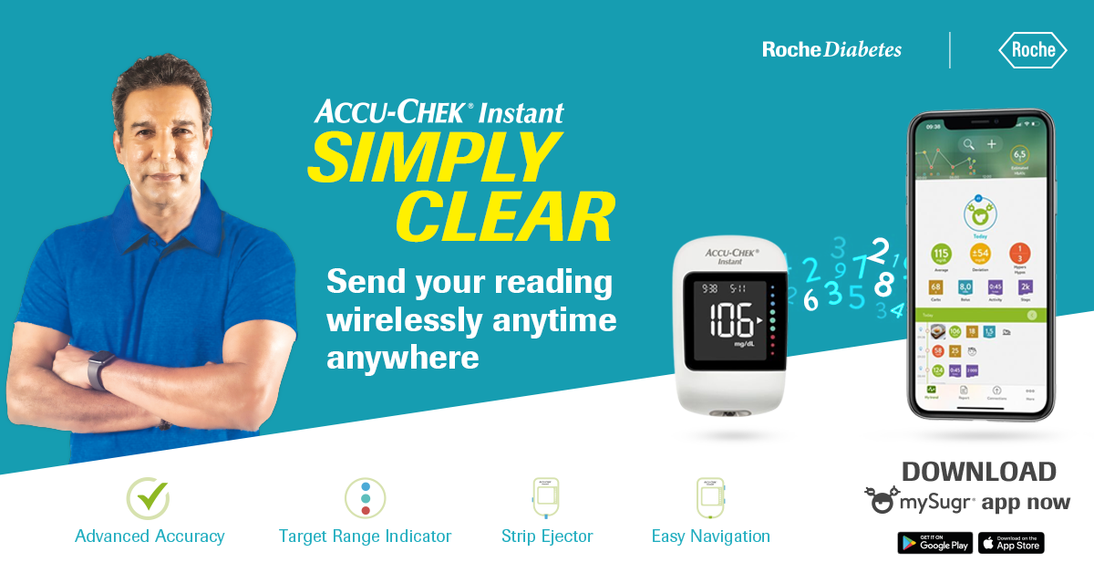 Diabetic patients can now live the simply clear life with Accu-Chek Instant and mySugr App
