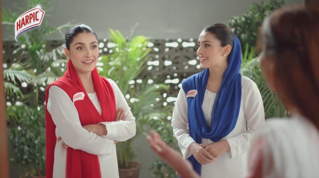 Superstar Ayeza Khan Becomes the New Face of Harpic