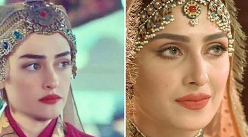 Ayeza Khan or Esra Bilgic aka Halime Sultan of Turkish drama Ertugrul Ghazi: Who is more stunning?