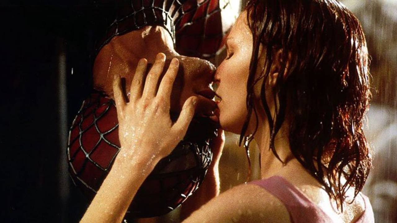 Kirsten Dunst says she is proud of iconic upside-down Spider-Man smooch