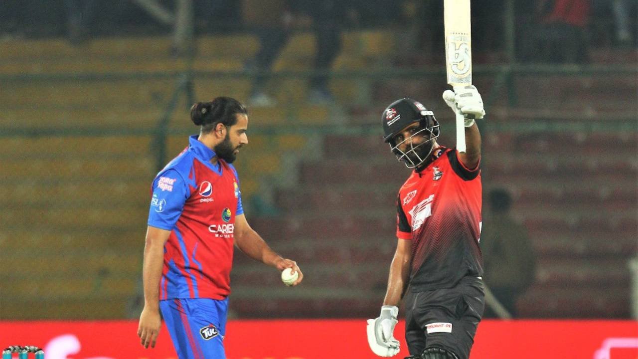 Twitter lauds ‘Mardan ka’ Fakhar Zaman for his maiden PSL century