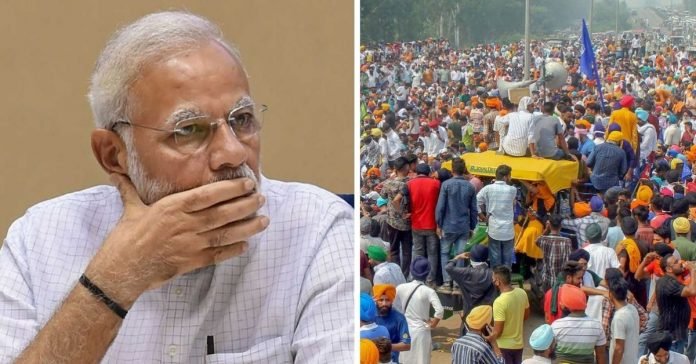 PM Modi trapped on flyover by angry farmers after major security lapse