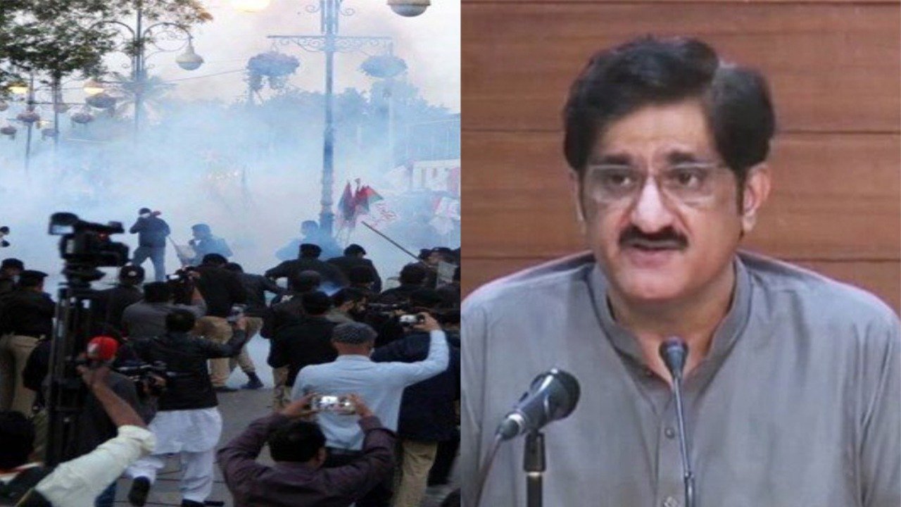 ‘Regrettable’: CM Sindh expresses sorrow at the mishandled MQM-P protest
