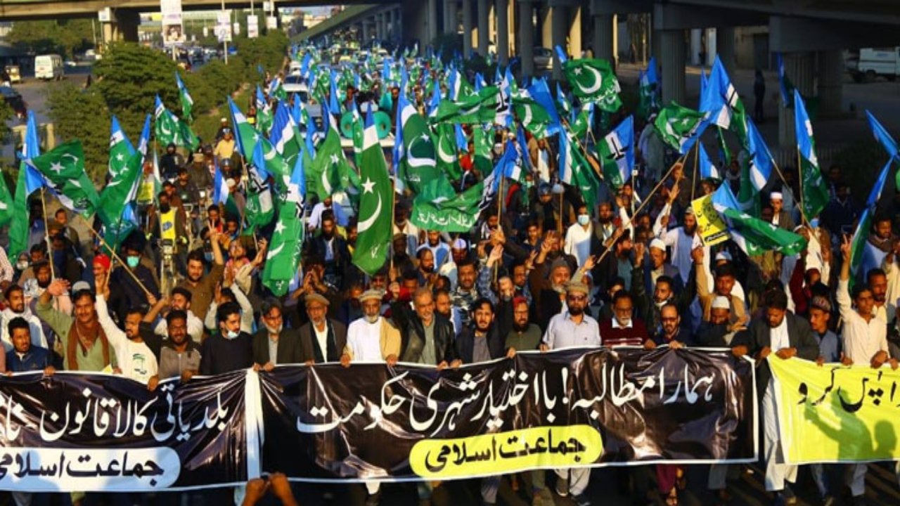 Jamaat-e-Islami warns that it will block entry points to Karachi