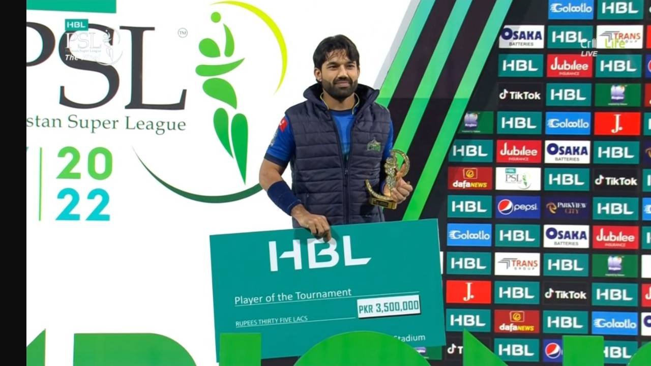 Mohammad Rizwan named captain of PSL 2022 team, bags two awards