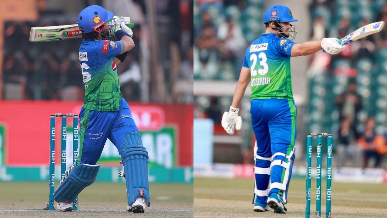 Rizwan, Rossouw lead Sultans to score second-highest PSL score