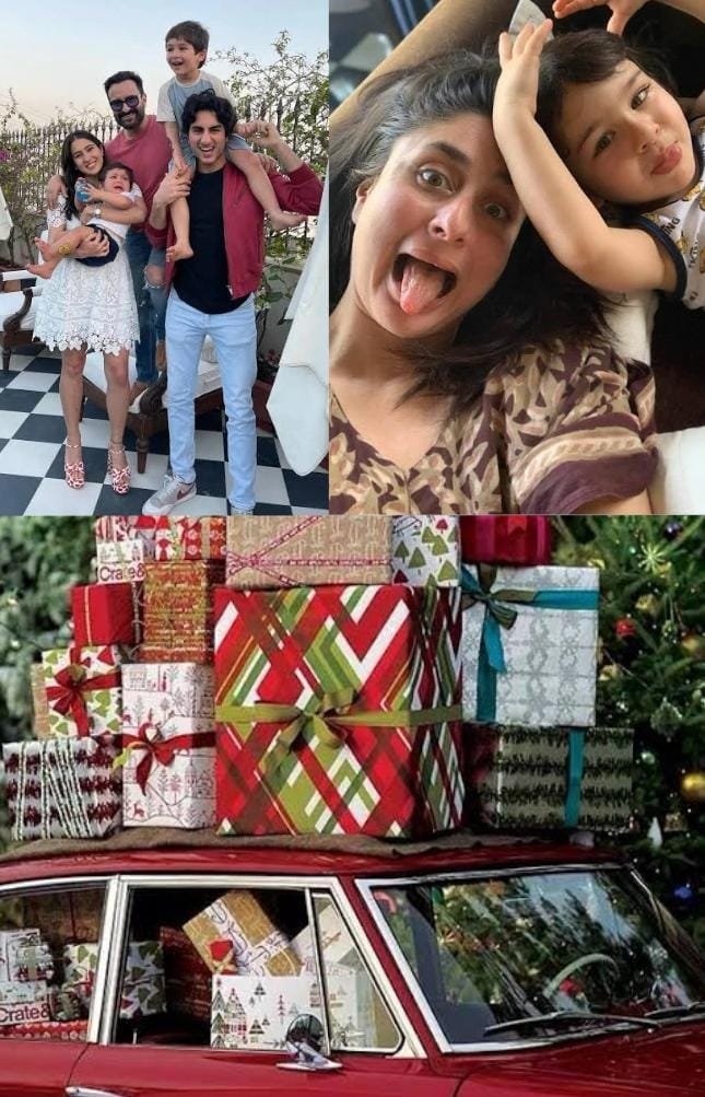Khan family celebrates Jeh’s birthday in style, half-siblings Sara and Ibrahim load car with gifts