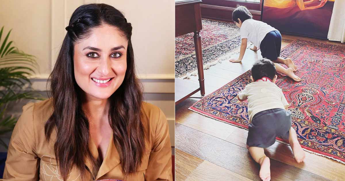 As Jeh turns 1, Kareena shares cutesy pic of her sons on social media