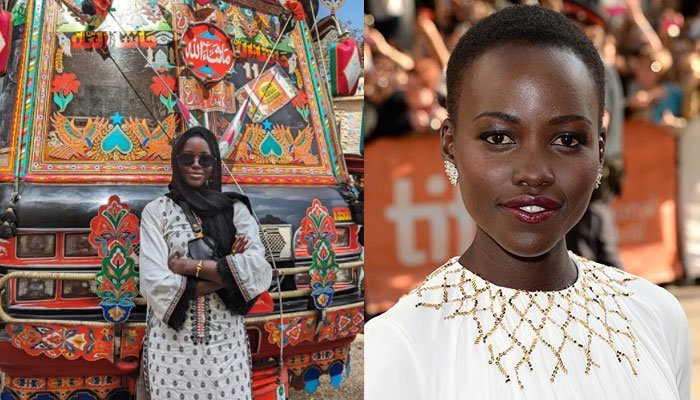 Black Panther star Lupita Nyong’o takes a trip around Karachi, loves the desi groove