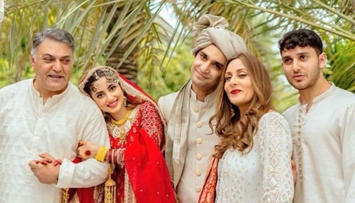 Sajal Ali's mother-in-law Samra Raza Mir says she will be releasing a song soon