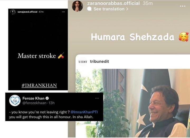 Feroze Khan, Saba Qamar and other celebs react to PM Imran Khan ‘surprise’