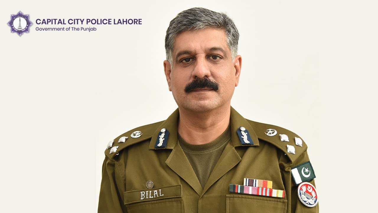 DIG Bilal Siddique Kamyana appointed as new CCPO Lahore