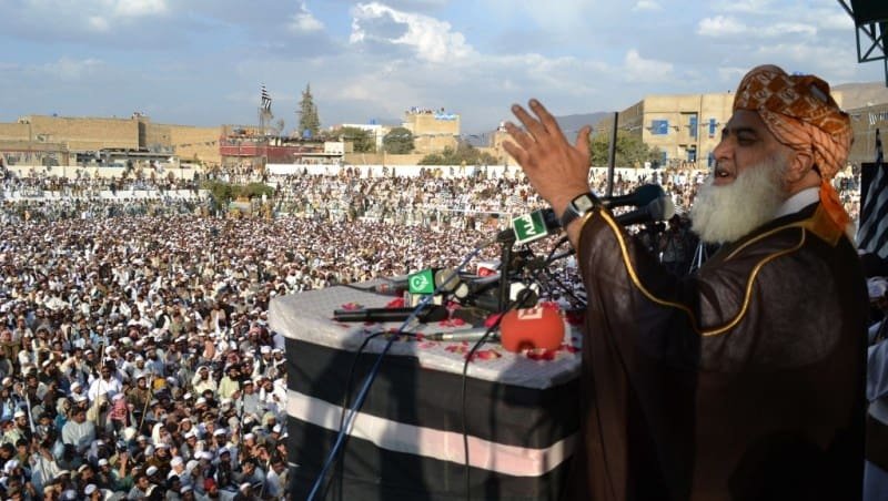 ‘We still want immediate elections,’ Maulana Fazl tells the new govt