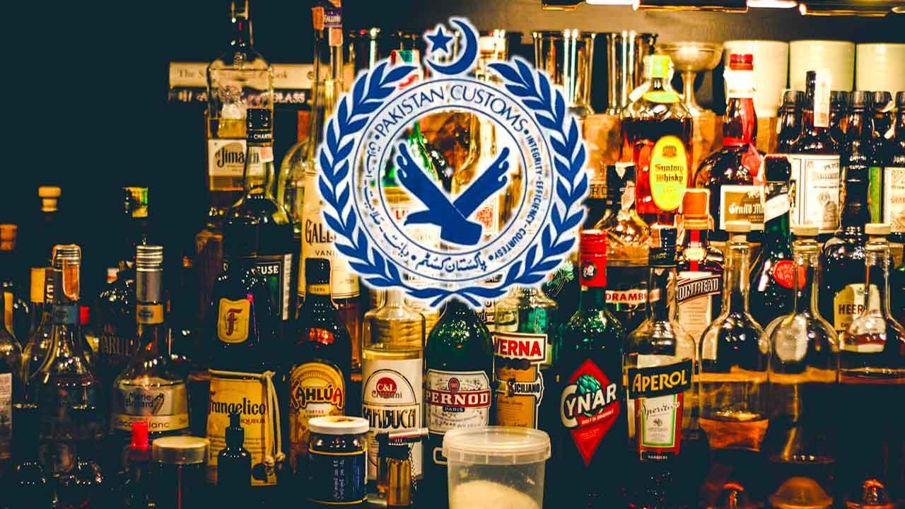 Customs seizes smuggled liquor worth Rs6.48 million in Karachi