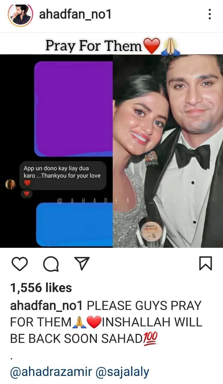 ‘Dono ke liye’: Ahad’s mother Samra Mir breaks silence on his split with Sajal Aly