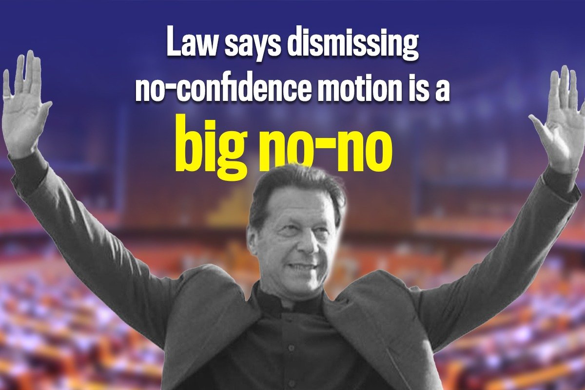 Explainer: Law says dismissing no-confidence motion is a big no-no