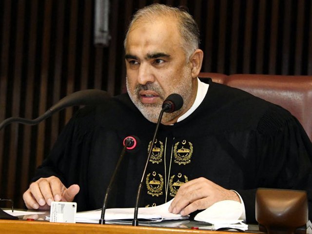 ‘Didn’t show up because of the no-confidence motion against me’: Speaker Asad Qaiser clarifies stance