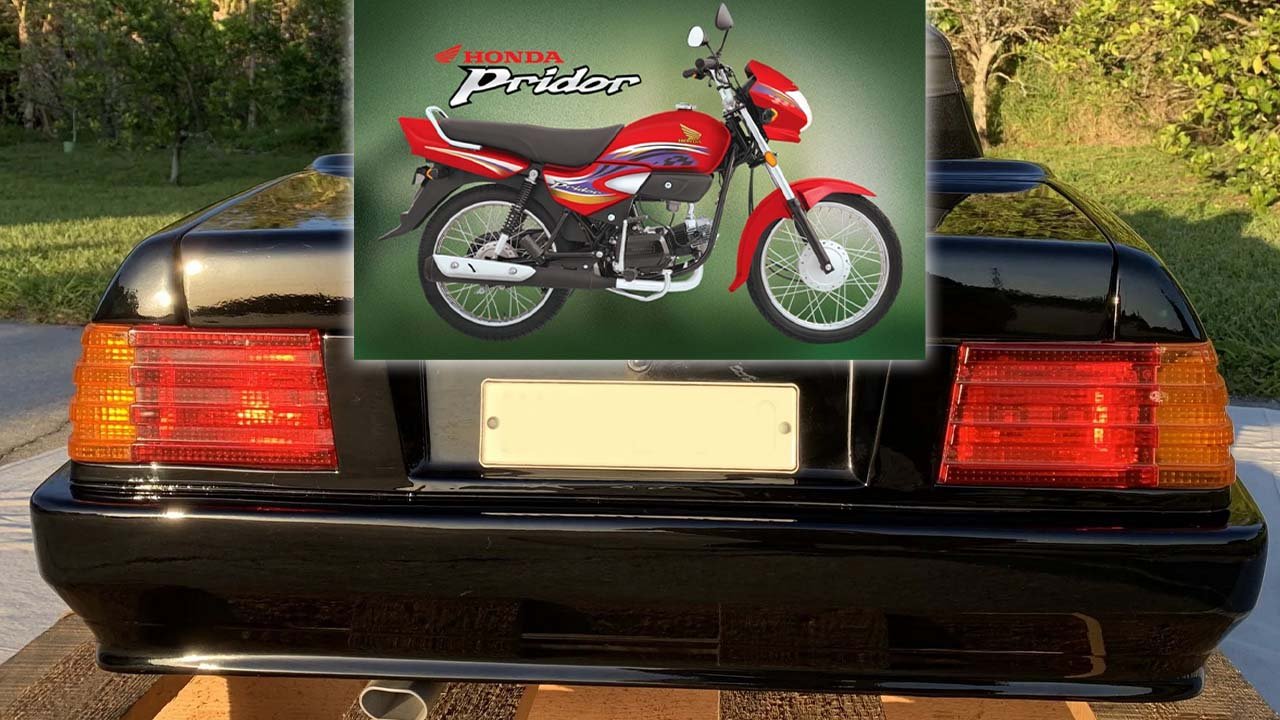 This Mercedes has a smaller engine than the Honda Pridor