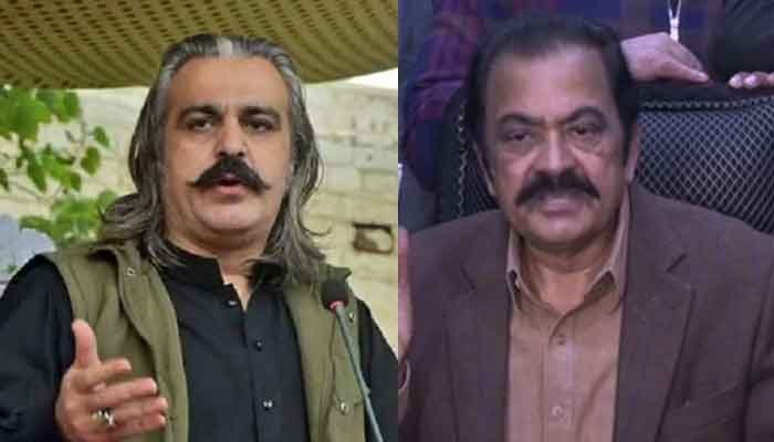 ‘Rana Sanaullah you coward bastard’: PTI’s Gandapur lashes out at interior minister