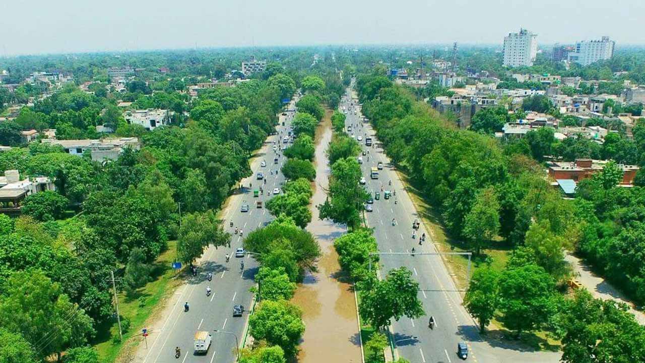 PHA plants hundreds of fruit trees along Canal Road Lahore