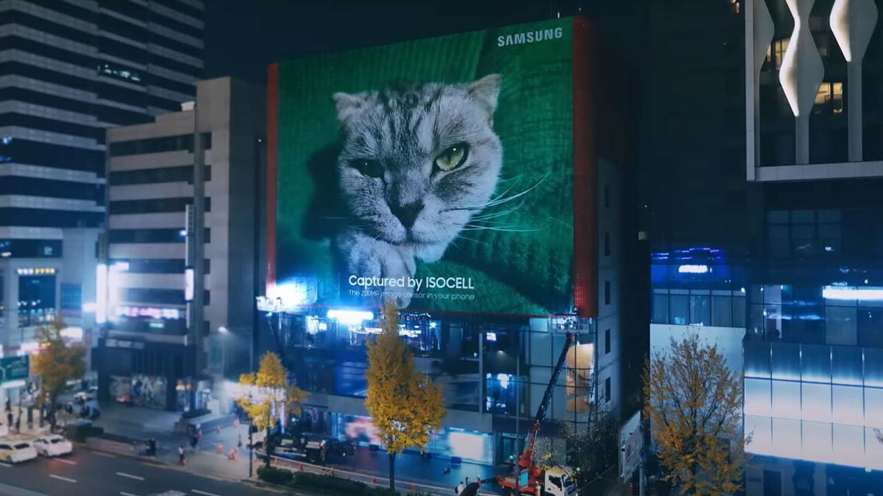 Samsung shows off its 200-megapixel camera sensor capabilities