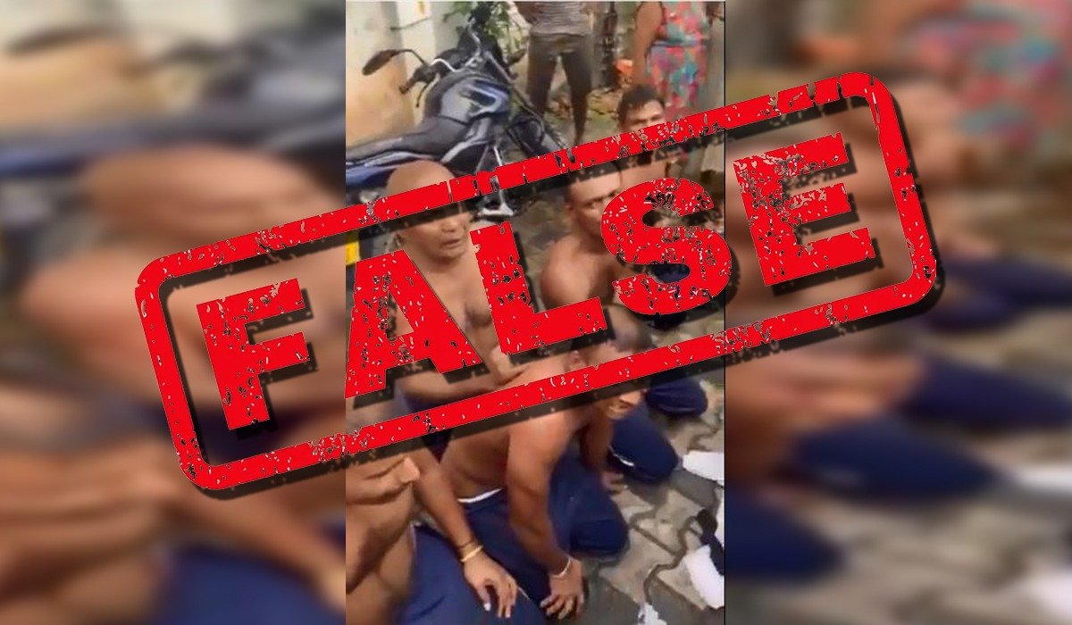 Fact Check: Sri Lankan ministers were not stripped and interrogated