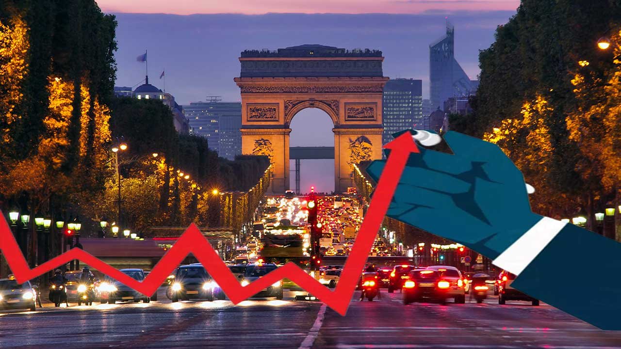 Inflation in France hits record-high since 1990s