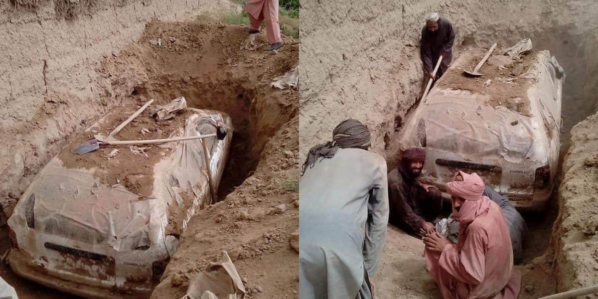 Mullah Omar’s buried car found after 21 years