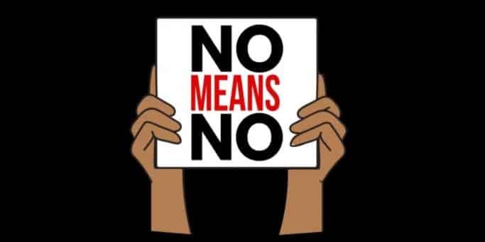 Does the Pakistani man understand that no means no?