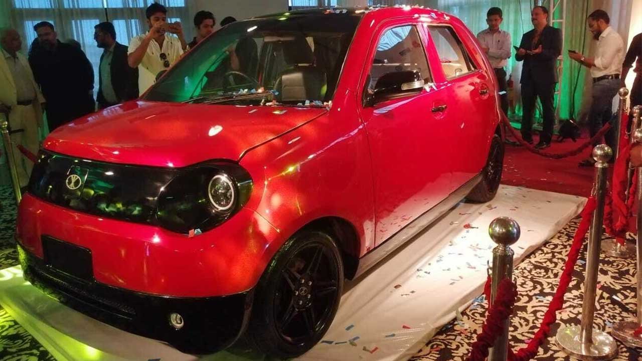 In Pictures: Pakistan unveils its first electric car with 210km range