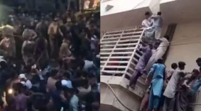 Twitterati praise Police, Rangers for saving blasphemy-accused from charged mob