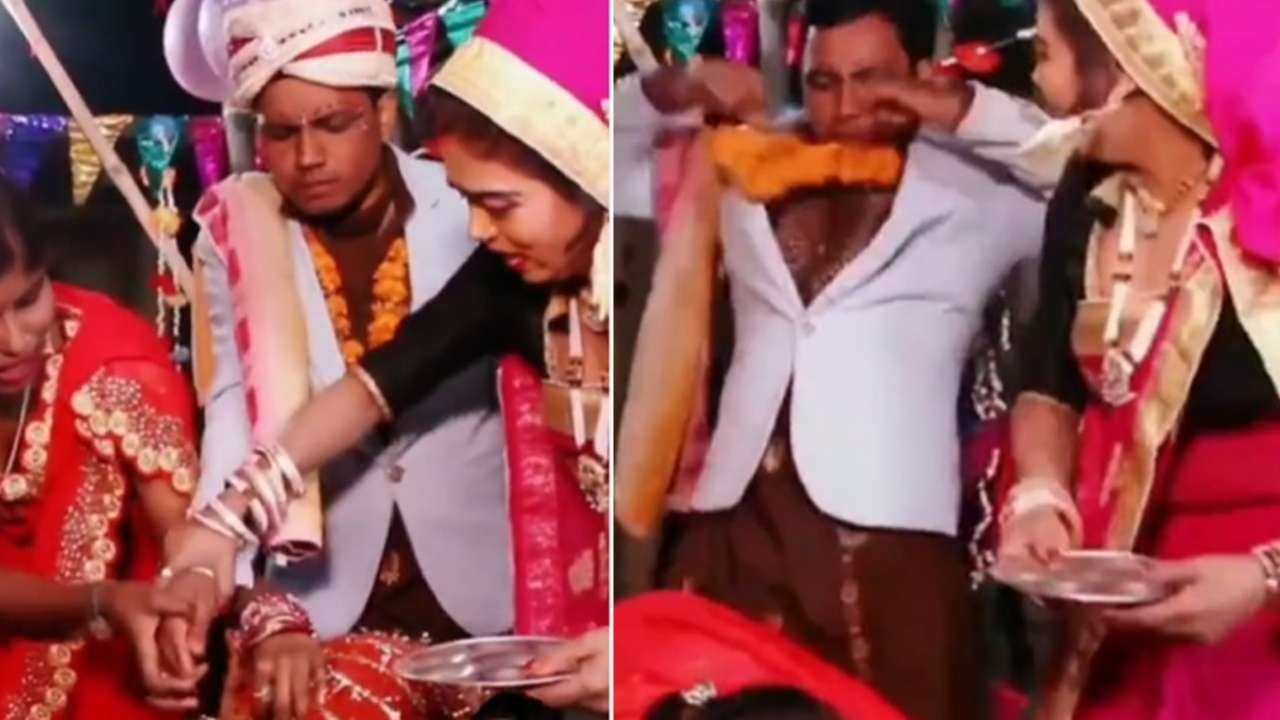 Groom runs away from wedding after first wife comes with police