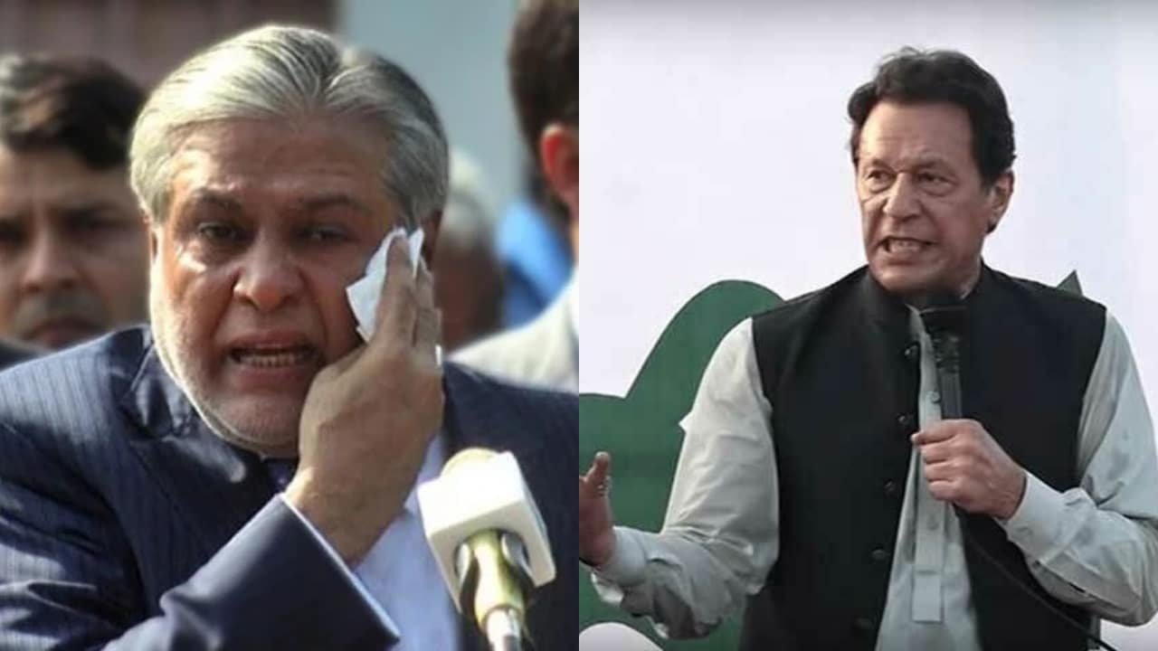 ‘Ishaq Dar ki kaampein taangny lagi’: Imran Khan taunts the new senator