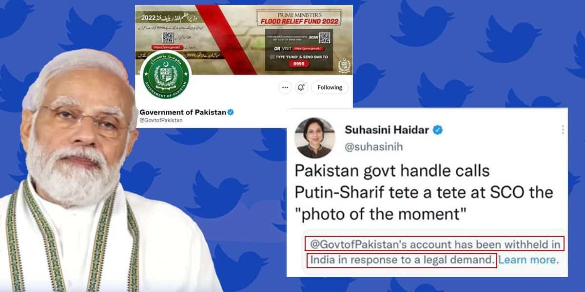 Govt of Pakistan’s Twitter account withheld in India, claims Indian Twitterati