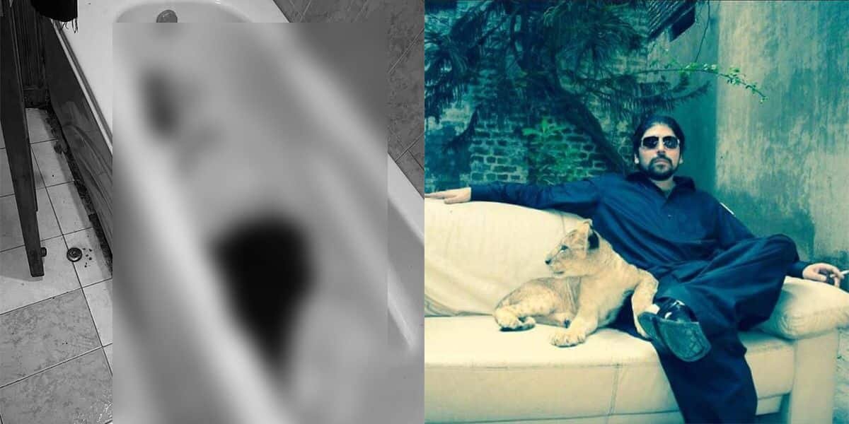 Ayaz Amir’s son murders wife with gym dumbbell, dumps body in bath tub