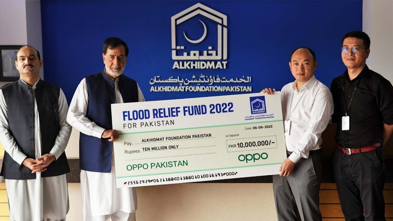 OPPO Extends its Support to Establish Flood Relief Villages across Pakistan in Collaboration with Alkhidmat Foundation