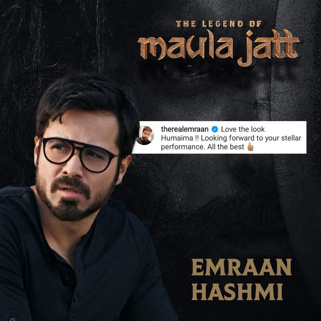 Emraan Hashmi praises Humaima Malick’s stellar look from Maula Jatt