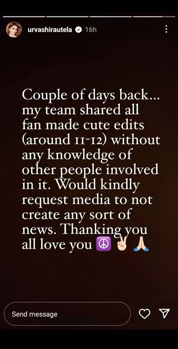 Urvashi unfollows Naseem on Instagram after pacer said, “I don’t know her”