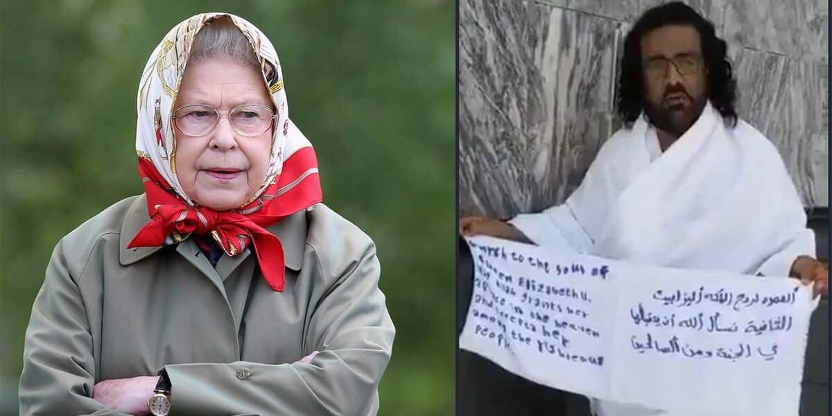 Man arrested for performing Umrah on behalf of Queen Elizabeth