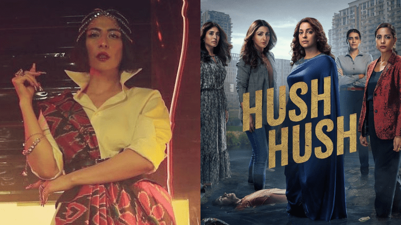 

<p>Photos: Meesha Shafi and Juhi Chawla /instagram</p>
<p>” width=”643″ height=”362″/></figure>
<p>She credited the song writer Sameer Rahat and Shafi’s “gorgeous voice” while encouraging her followers to let the song “transport” them.</p>
<p>The music video features the women of the show, Chawla, Ali Khan, Tanna, Kamra, Goswami and others. Taking to her Instagram stories, Shafi wrote, “Thank you for trusting me with this Tanuja Chandra. Arijit Datta and Sameer Rahat it was an absolute pleasure to sing this most special song.”</p>
<blockquote class=