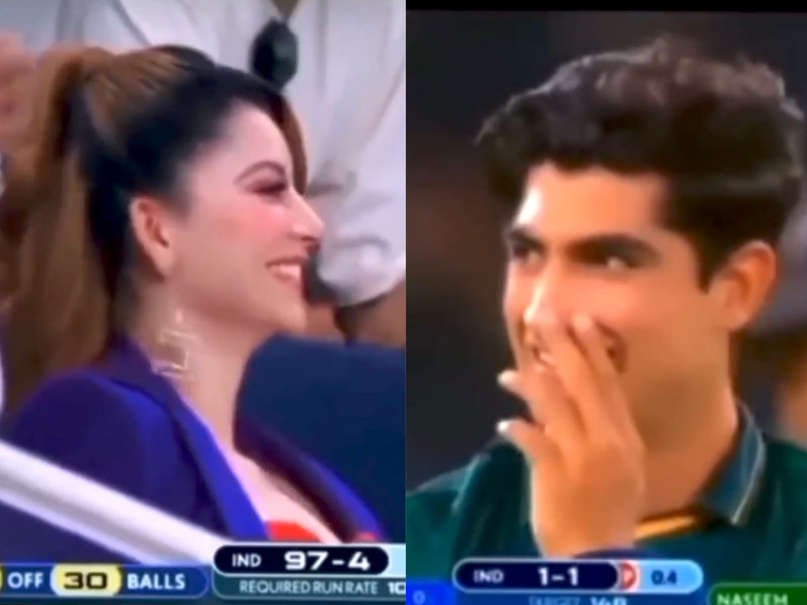 Internet on fire after Urvashi posted edited video with Naseem