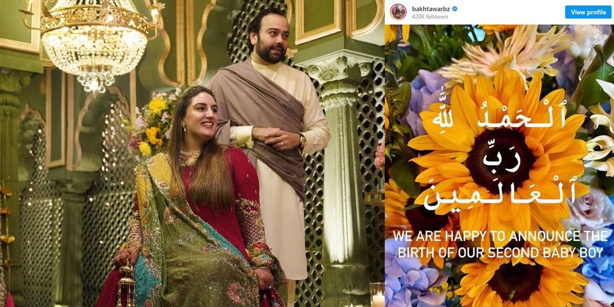 Bakhtawar Bhutto Zardari reveals her second son’s name