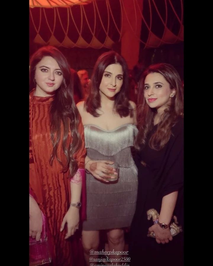 Atif Aslam And Sara Bharwana Attend Sanjay Kapoor's Birthday In Dubai