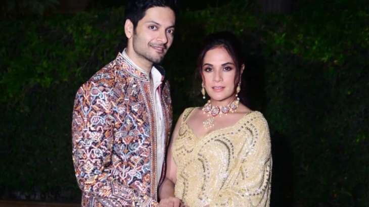 Richa Chadha, Ali Fazal kick off pre-wedding festivities, ooze couple goals