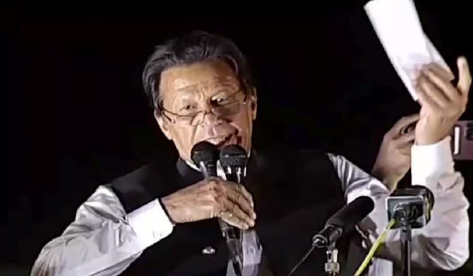 ‘It is over, I want good relations especially with the US’: Khan on his removal